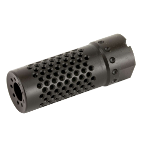 Spikes Dynacomp AK 14x1 Left Hand Thread Dynacomp AK 7.62mm 416 Stainless Black Melonite 14x1 LH Thread