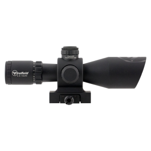 Firefield FF13064 Barrage 2.5-10x 40mm Obj 34.86-11.53 ft @ 100 yds FOV Black Matte Finish Illuminated Red/Green Mil-Dot (SFP)