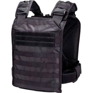BulletSafe Tactical Plate Carrier- Black