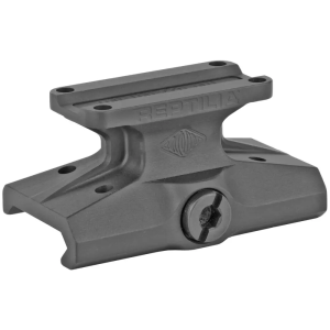 REPTILLA,LLC 100022 Dot Mount Lower 1/3 Co-Witness for Trijicon MRO Black Hardcoat Anodized