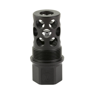 SilencerCo Compact Radial Brake, 30 Caliber, 1/2X28 TPI, Muzzle Brake