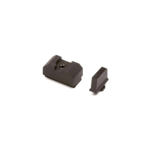 ZEV Iron Sight .300 Front/Co-Witness Rear Set compatible with Glock 17/17L/19/19C/21-26/27/29/29S/30 Black Steel