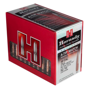 Hornady 3092 A-Tip Match 30 Cal .308 250 gr Ballistic Tip 100 Per Box