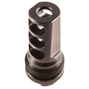 SilencerCo ASR Muzzle Brake, .30cal, 5/8x24, Black Nitride