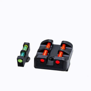 Hiviz GLT178 Target Sights Fits All Glock Green/Red/White Front Green/Red/Black Rear