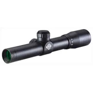 BSA PS2X20 Edge 2x20mm 25 ft @ 100 yds FOV 1 Tube Dia Black Duplex