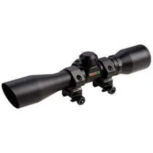 Truglo TG8504B3 Crossbow 4x 32mm Obj 20.8 ft @ 100 yds FOV 1 Tube Black Matte Rangefinder/Trajectory Compensating