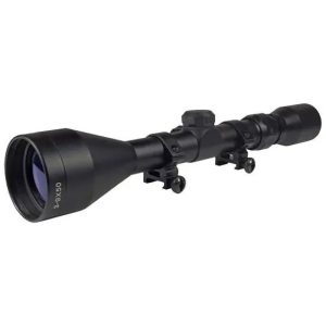 Truglo TG85395XB Buckline 3-9x 50mm Objective 41.47-12.67 ft @ 100 yds FOV 1 Tube Black Matte Finish BDC