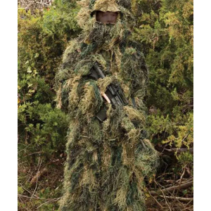 RED ROCK GHILLIE SUIT WOODLAND 5 PIECE ADULT XL/XXL