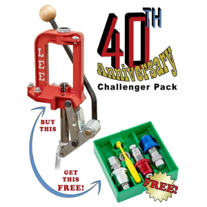 Lee Precision 92135 Challenger Press 40th Anniversary w/Breech Lock 45 ACP Dies