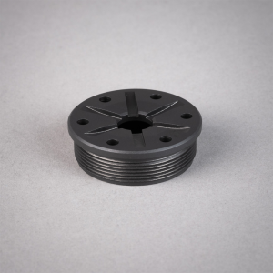 SilencerCo Bravo, .30 Cal, Black, Front Cap