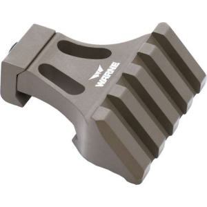 WARNE A645DE Picatinny Side Mount Adapter, 45 degree, Dark Earth