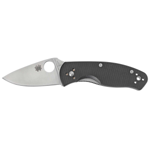 Spyderco C136GP Persistence 2.75 8Cr13MoV Stainless Steel Skinner G10 Black Handle Folding