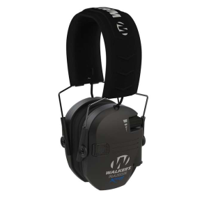 Walkers GWP-XRSEM Razor X-TRM Electronic Polymer 23 dB Over the Head Black Ear Cups w/Black Band
