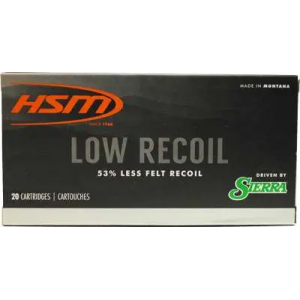 HSM AMMO 7MM REM MAG 140GR. SBT LOW RECOIL 20-PACK