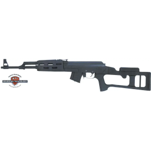 Advanced Technology MAK0100 Fiberforce Stock Package Fixed Thumbhole Black Synthetic & Ventilated Handguard for AK-47 Rifle