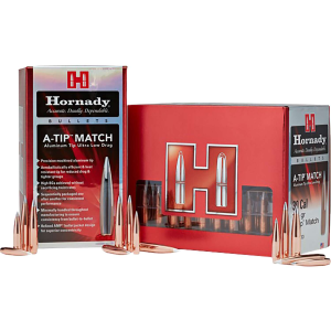 Hornady 22799 22Cal .222 76gr A-Tip Match 100 Per Box/10 Case