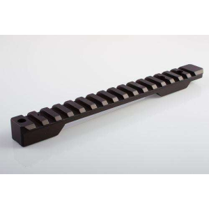 Talley PLM252700 Picatinny Rail with 20 MOA For Remington 700 Long Action Black Matte Finish