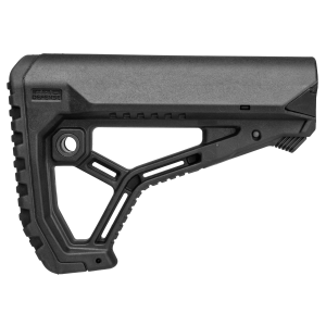 FAB Defense FX-GLCOREB GL-Core Buttstock Matte Black Synthetic for AR15/M4
