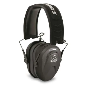 Walkers GWPCRSEM Razor Compact Electronic Polymer 23 dB Over the Head Black Ear Cups w/Black Band Women/Youth