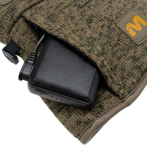 NUCLEUS HEATED MIDWEIGHT GLOVE BROWN CLAY XL