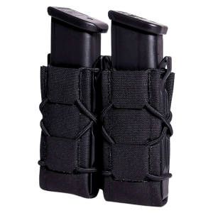 High Speed Gear 24PT02BK TACO Gen 2 Double Pistol Black Nylon MOLLE Compatible w/ Pistol