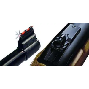 Williams 63330 FireSight Ruger 22 Red FO Front, Peep Rear