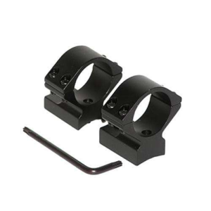 Talley 930702 Rings and Base Set For Winchester 70 1 Low Black Matte Finish