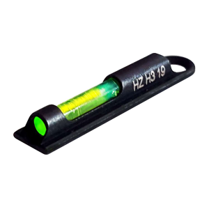 Hiviz PMN301 Lightwave H3 Front sight Shotgun Bead Replacement Shotgun w/Removeable Front Bead Green Tritium/Lightpipe Black