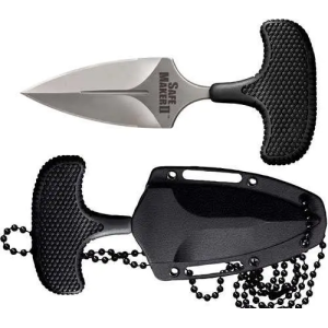 COLD STEEL SAFE MAKER II 3.25 TSHAPE PUSH KNIFE W/KYDEX SHTH