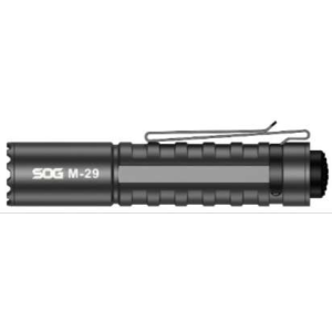 SOG M-29 FLASHLIGHT 2000L 2000 LUMENS W USB-C CABLE/LANYARD ( 4 PER CASE )