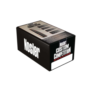 Nosler Custom Competition Hollow Point 30 Caliber .308 168 GR 100 Per Box
