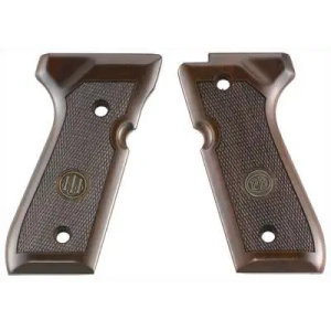 BERETTA GRIPS 92 96FS WOOD CHKRD