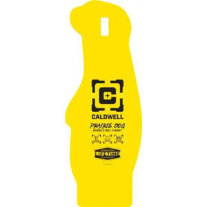 CALDWELL AR500 PRARIE DOG TRGT 3/8 AR500 STEEL YELLOW