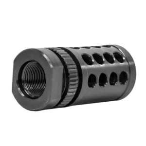 Grovtec US Inc GTHM317 G-Nite Flash Suppressor 223 Cal 1/2-28 tpi Black Nitride Steel