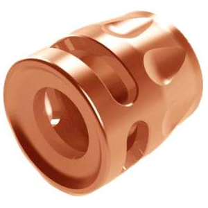 TRUE PRECISION MINI COMPENSATR 1/2X28 COPPER