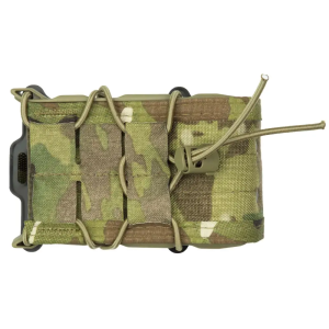 High Speed Gear 112R00MC TACO MOLLE X2R Double Magazine Pouch MultiCam Nylon w/Polymer Divider