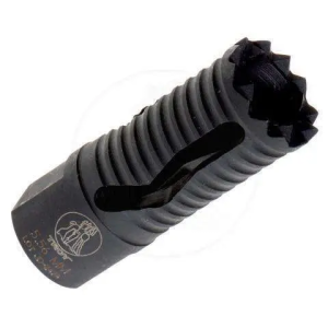 Troy Ind SSUPMED05BT00 Medieval 223 Rem,5.56x45mm NATO Muzzle Brake 1/2-28 tpi Black Steel