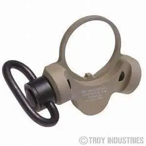 TROY M4 SLING MOUNT FDE FITS AR-15 W/COLLAPSIBLE STOCK
