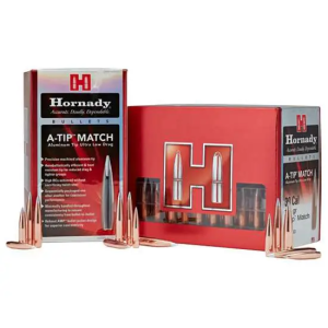Hornady 41697 A-Tip Match 416 Cal .416 500 gr 25 Per Box