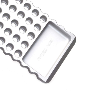 Area419 Billet Loading Block Clear Anodized with Area 419 in the tray 284