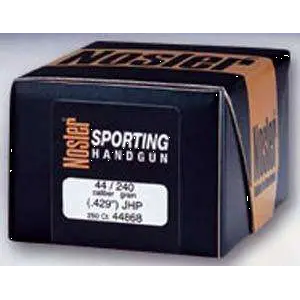 Nosler Sporting Handgun Revolver JHP 41 Caliber .410 210 GR 100 Per Box