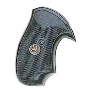 Pachmayr 03147 Compact Pistol Grip Rossi Small Revolvers Black Rubber