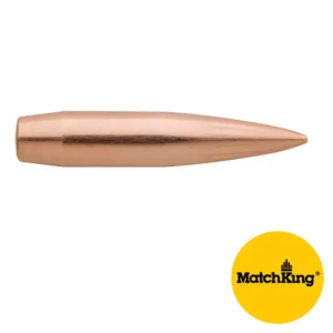 Sierra 1729 MatchKing 6.5 Creedmoor .264 130 gr Hollow Point Boat Tail (HPBT) 100 Per Box