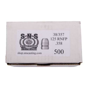 .38 CALIBER CAST PISTOL BULLETS