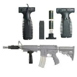 FAB DEFENSE FX-TAL4B TL-4 Ergonomic Ventilated Vertical Foregrip Polymer Black