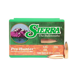 Sierra Bullets .30 CAL 7.62mm 180 Gr RN 100rds