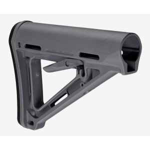 Magpul MAG400-GRY MOE Carbine Stock Stealth Gray Synthetic for AR15/M16/M4 with Mil-Spec Tubes