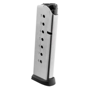 Springfield Armory PI6074 Magazine 1911 45 ACP 8rd Stainless