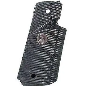 Pachmayr 02921 Signature Combat Pistol Grip 1911 Checkered Black